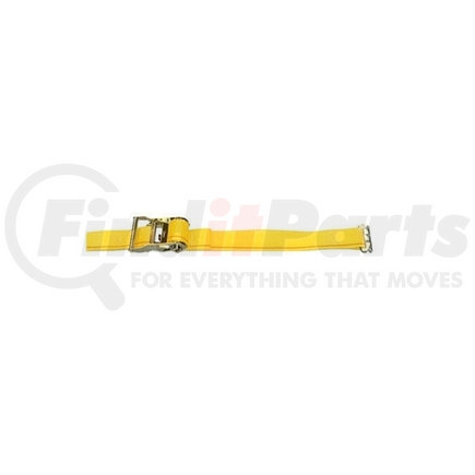 ET6412 by REDNECK TRAILER - Cargo Accessories - Kinedyne 2" x 12Ft 1K E-Track Strap with Ratchet