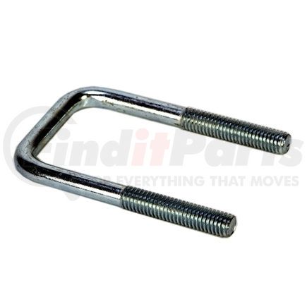 UBZC716X212X400 by REDNECK TRAILER - 7/16 x 2-1/8 x 4 Zinc Square U-bolt