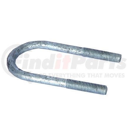176400LN-G by REDNECK TRAILER - U-Bolt, 1/2 x 2 3/8, Galvanized, Round