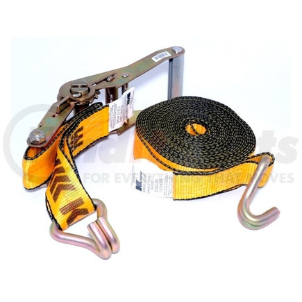 802HD-27W by REDNECK TRAILER - Winch Strap - Kinedyne 2" x 27Ft Ratchet Strap with Wire Hook