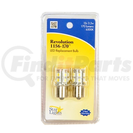 REV1156 by REDNECK TRAILER - Star Lights LED Repl Bulbs 1156 Bulb