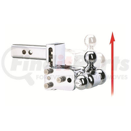TS10037C by REDNECK TRAILER - B & W Tow & Stow 2 5/16 & 2in Balls 5in Drop