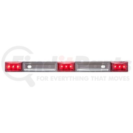 LT01-360 by TRAILER PARTS PRO - Redline LED Red Id Bar 9 Diodes, 1-Wire, Over 80"