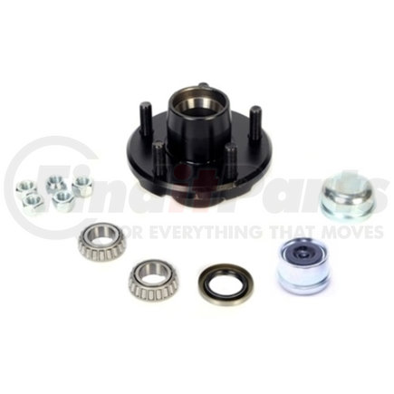 H34822545BX by TRAILER PARTS PRO - Redline 5 on 4.5in Hub Kit 1in Spindle For 2K Axles