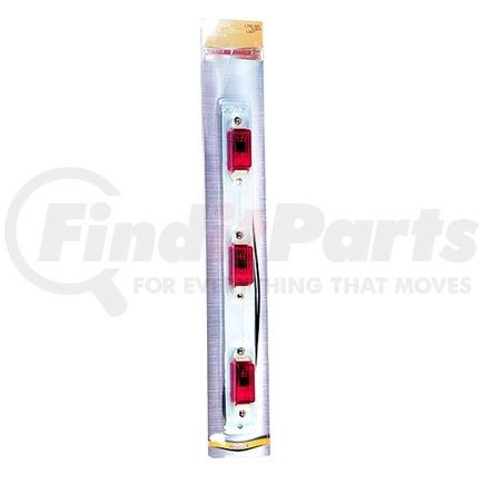 LT01-300 by TRAILER PARTS PRO - Redline Red 3-Piece Identification Light Bar