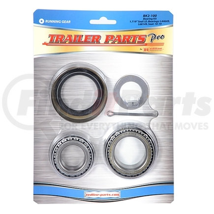 BK2-100 by TRAILER PARTS PRO - Redline 3.5K Bearing Kit