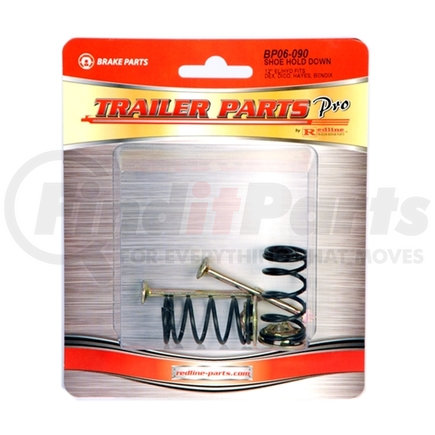 BP06-090 by TRAILER PARTS PRO - Redline 12x2 Shoe Hold Down Springs