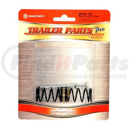 BP06-120 by TRAILER PARTS PRO - Redline 10x2 1/4 Shoe Hold Down Springs