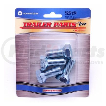 RG02-060 by TRAILER PARTS PRO - Redline 9/16in Wheel Bolts
