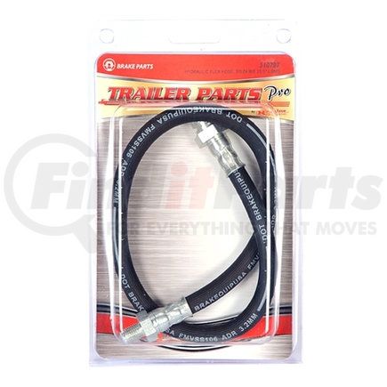 310797 by TRAILER PARTS PRO - Redline 3/8-24 F x 3/8-24 M Hydraulic Flex Hose