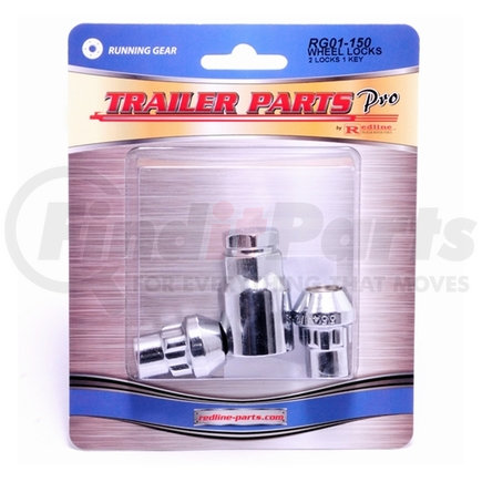 RG01-150 by TRAILER PARTS PRO - Redline 1/2in Wheel Lock Set