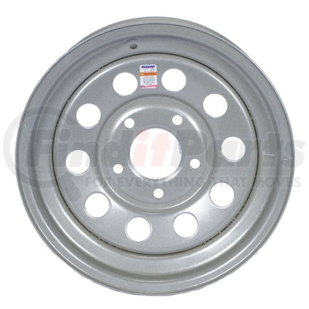 17-377-19 by REDNECK TRAILER - Dexstar 15 x 5 Silver Mod Wheel 550