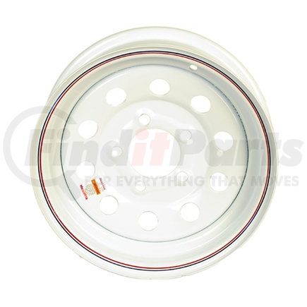 WH1345-5WM by REDNECK TRAILER - Dexstar 13 x 4.5 White Mod Wheel 545