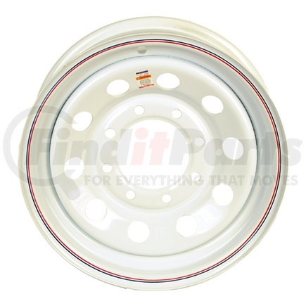 17-281-7 by REDNECK TRAILER - Dexstar 16 x 6 White Mod Wheel 865