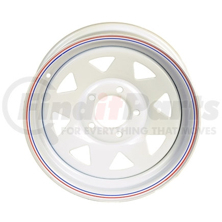 17-149-7 by REDNECK TRAILER - Dexstar 15 x 6 White Spoke Wheel 545