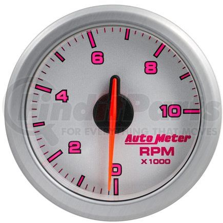 9197UL by AUTO METER PRODUCTS - 2-1/16" TACH, 0-10,000 RPM, AIRDRIVE, SILVER