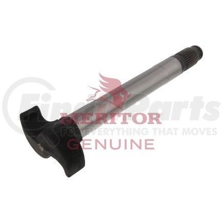 2210Y7565 by AXLETECH - Air Brake Camshaft - Left Hand, 28 Spline, 12.32 Inch Length, 1.50 Inch Spline Diameter