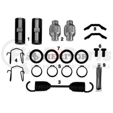 KIT-4HD by EUCLID - AIR BRAKE - REPAIR KIT