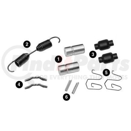 KIT-5 by EUCLID - AIR BRAKE - REPAIR KIT