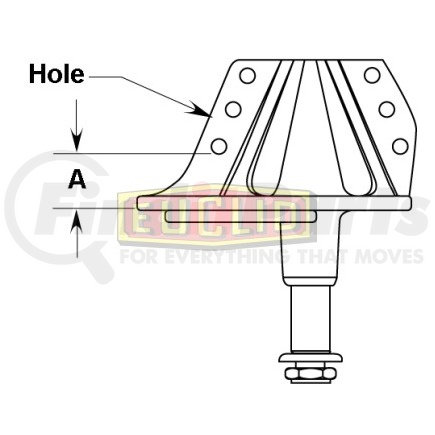Euclid E-10069 Suspension Hardware Kit SUSPENSION - HANGER ASSEMBLY