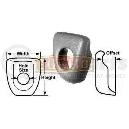 E-5891 by EUCLID - Euclid Wheel Rim Clamp