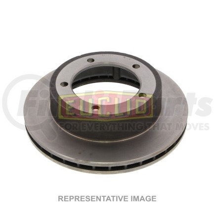 E-12522 by EUCLID - Euclid Hydraulic Brake Rotor - Hat Type