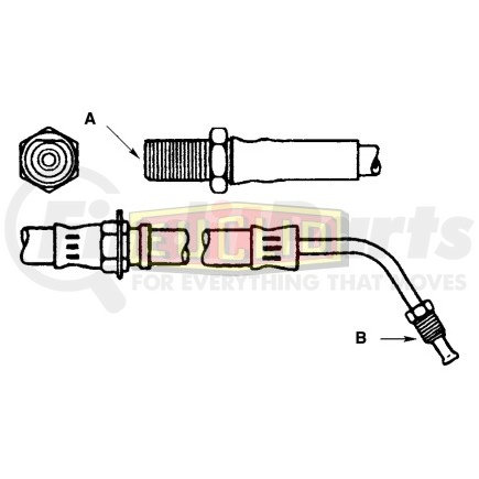 Euclid E10477 Brake Hydraulic Line Hydraulic Brake - Hose