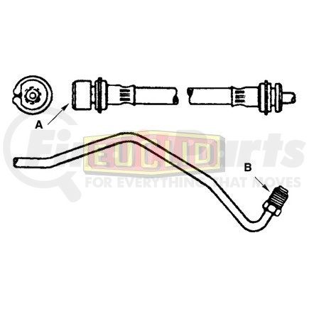 E10480 by EUCLID - Hydraulic Brake - Hose