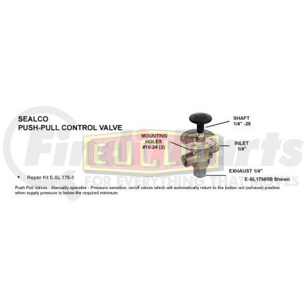 ESL3450S by EUCLID - VALVE