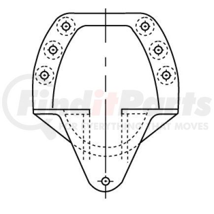 E-9640 by EUCLID - Suspension Hanger Assembly - Drive Axle Hanger