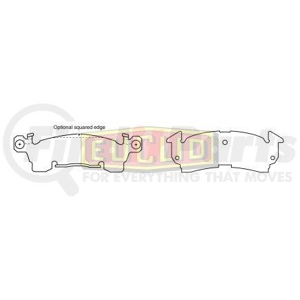 ED52S by EUCLID - Air Disc Brake - Disc Pad