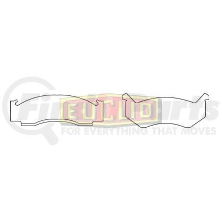 ED269S by EUCLID - HYDRAULIC BRAKE - DISC PAD SET