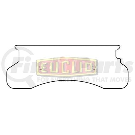 ED450S by EUCLID - HYDRAULIC BRAKE - DISC PAD SET