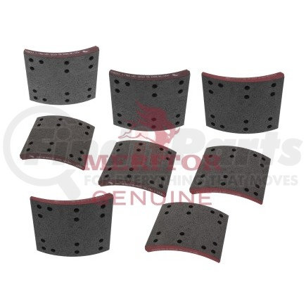 R4034707D by MERITOR - Meritor Genuine Drum Brake Shoe Lining