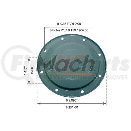 G-8838 by MACH - TRUNNION HUB CA