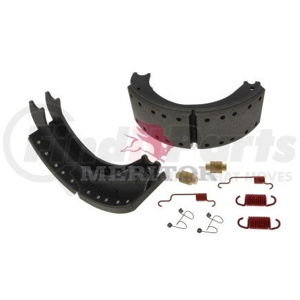 XKEG4719E by MERITOR - Remanufactured Brake Shoe - Lined, with Hardware