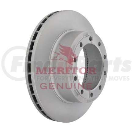 Meritor 23123552009 Disc Brake Rotor Disc Brake Rotor, 7.25 in. Bolt Circle Diameter, 10 Bolt Hole Number, 0.59 in. Bolt Hole