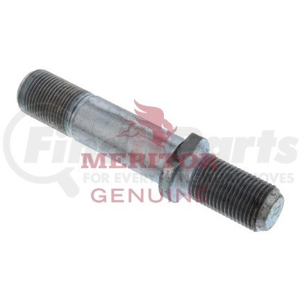 20X460 by MERITOR - Wheel Stud - Right Thread Direction, 5 7/8" Length from Under Head, Clipped Collar Style