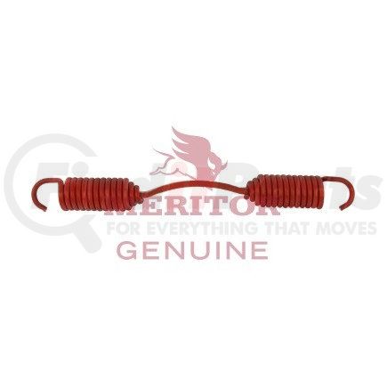 2258Z702 by MERITOR - Drum Brake Shoe Return Spring - 9-1/4 in. Length, 1 in. Coil Outside Diameter