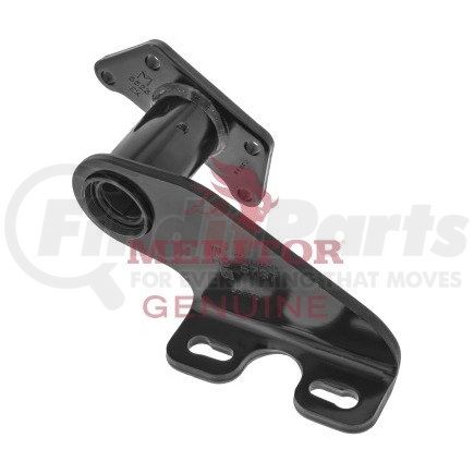 A83299A6787 by MERITOR - Air Brake Chamber Bracket - 306° Angle, 4.70 in. Length, 0.44 in. Wing Thickness