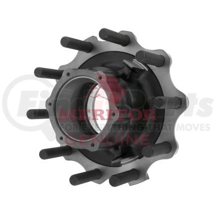 0415984102 by MERITOR - Hydraulic Brake Hub Assembly - Conventional, 6.5" ABS Pilot, 10 Wheel Studs