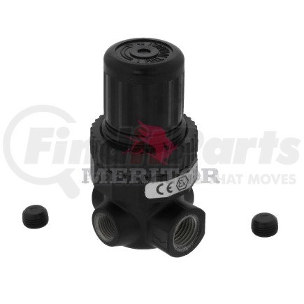 R986066 by MERITOR - Auxiliary Air Regulator - Mini,100 psi Output, 1/4 in. NPT Thread, with Panel Nut