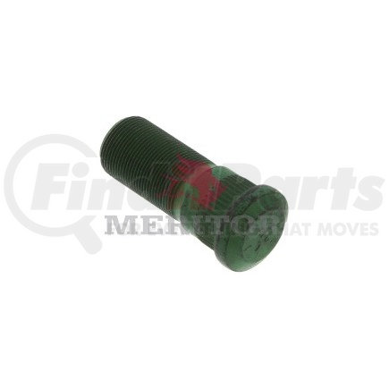 09001926 by MERITOR - Wheel Stud - LH Thread Direction, Serrated, 0.88" Body Length, 8 Grade