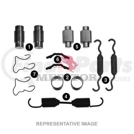 MKT4515XHDK by MERITOR - KIT-BRK HDW-MNR