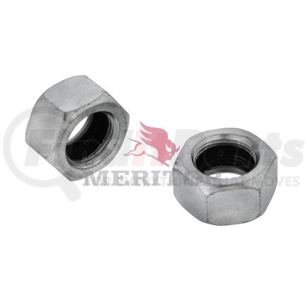 R30937 by MERITOR - Equalizer Nut - 1" Thread Diameter, 14 Threads Per Inch, 1 7/16" Hex