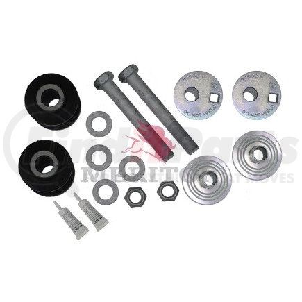 R3014025 by MERITOR - Axle Pivot Bushing - Quik-Align Pivot Bushing Service Kit, Axle Set