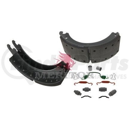 XKW3124720QP by MERITOR - Drum Brake Shoe and Lining Assembly - with Hardware