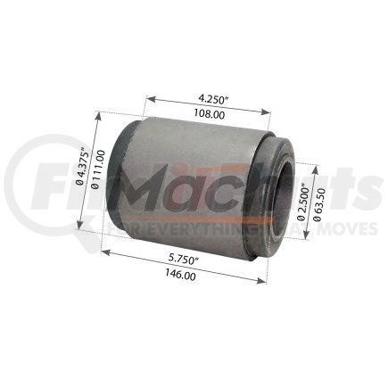 Meritor G2771 Multi-Purpose Bushing Multi-Purpose Bushing