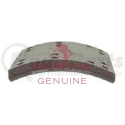 2240Y4211 by MERITOR - Drum Brake Shoe Lining - Meritor Genuine Friction Material - Brake Lining, Camshaft End