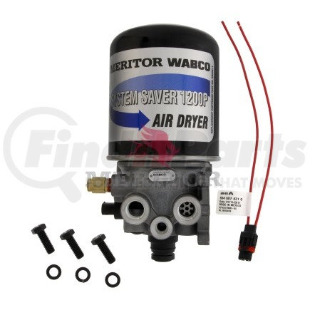 R955300 by WABCO - Air Brake Dryer - Remanufactured, 1200P, COAL, 12V, TCV